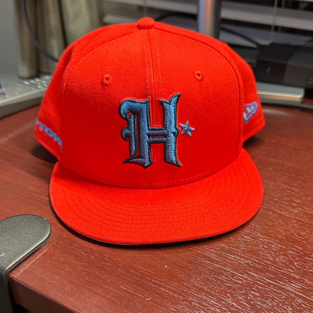 Texans 59FIFTY Red and Blue Cap